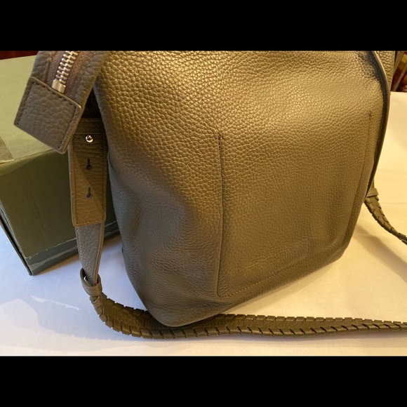 AllSaints Kita Leather Crossbody Bag - Picture 6 of 8